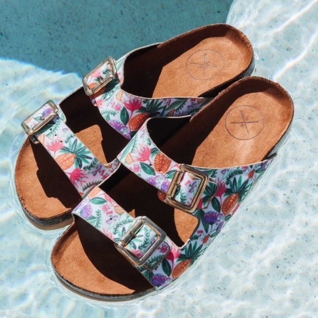 Inkkas Women's Abacaxi Buckle Sandal