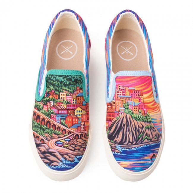 Inkkas Women's Cinque Bella Slip On