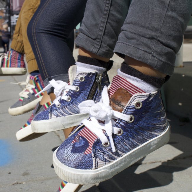 Inkkas Bald Eagle High Top - KIDS
