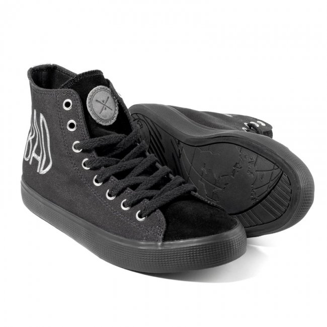 Inkkas Men's BADass - Black High Top