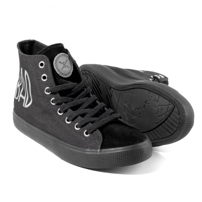 Inkkas Women's BADass - Black High Top