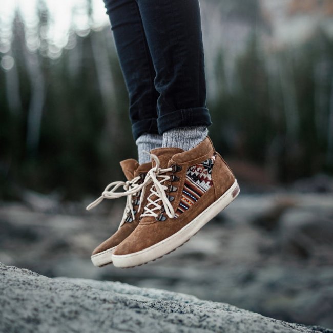 Inkkas Men's Tan Suede Camping Boot
