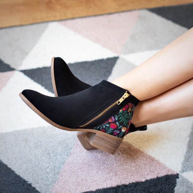 Inkkas Women's Rooster Bootie