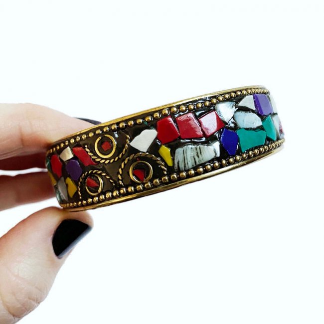 Inkkas Prism Mosaic Bangle