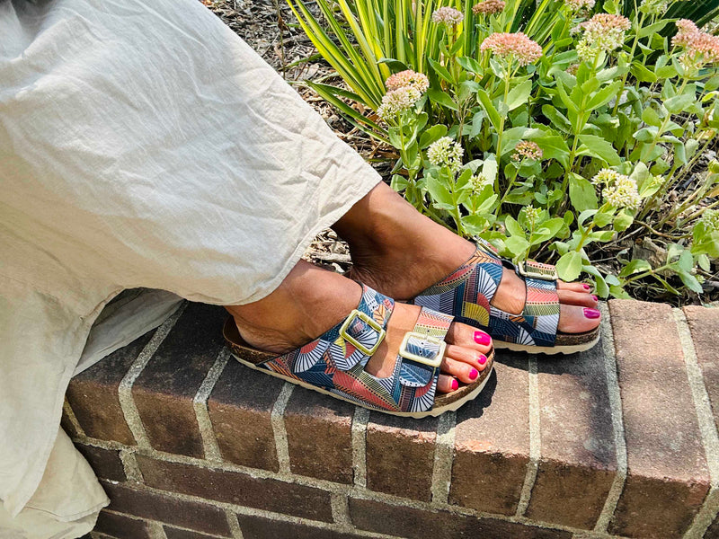 Inkkas Women's Cyprus Buckle Sandal