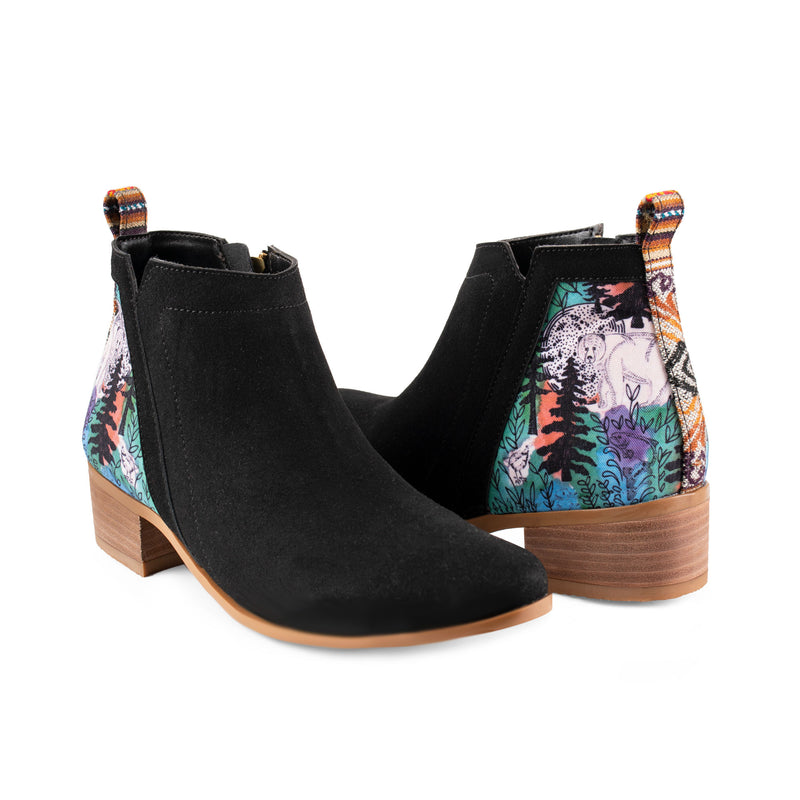 Inkkas Women's Spirit Bear - Vegan Bootie