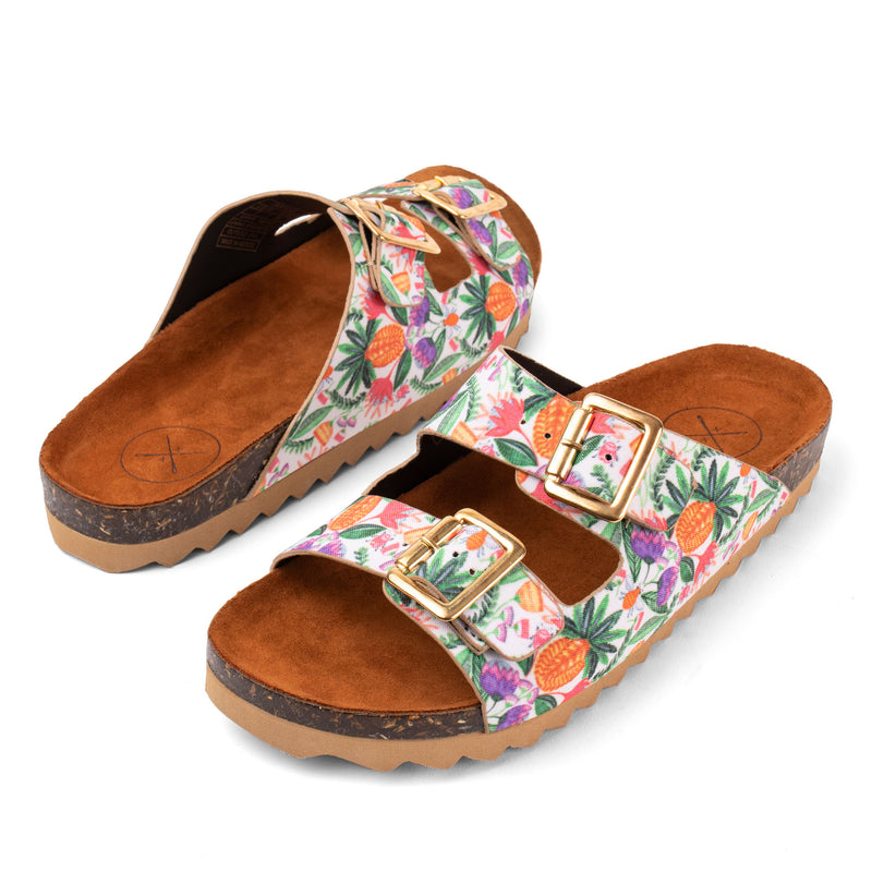 Inkkas Women's Abacaxi Buckle Sandal