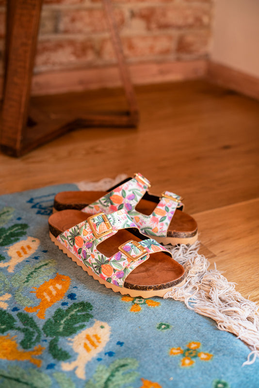 Inkkas Women's Abacaxi Buckle Sandal