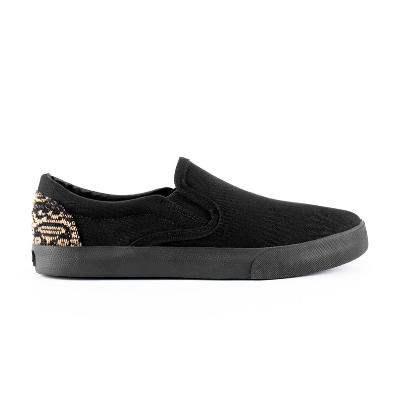 Inkkas Women's All Black Slip On (SHOE ART CONTEST)