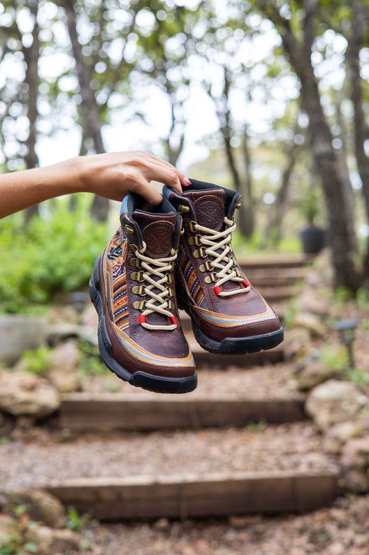 Inkkas Women's Brown Leather Trekk Boot