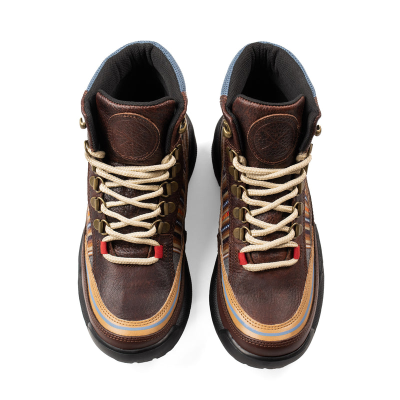Inkkas Women's Brown Leather Trekk Boot