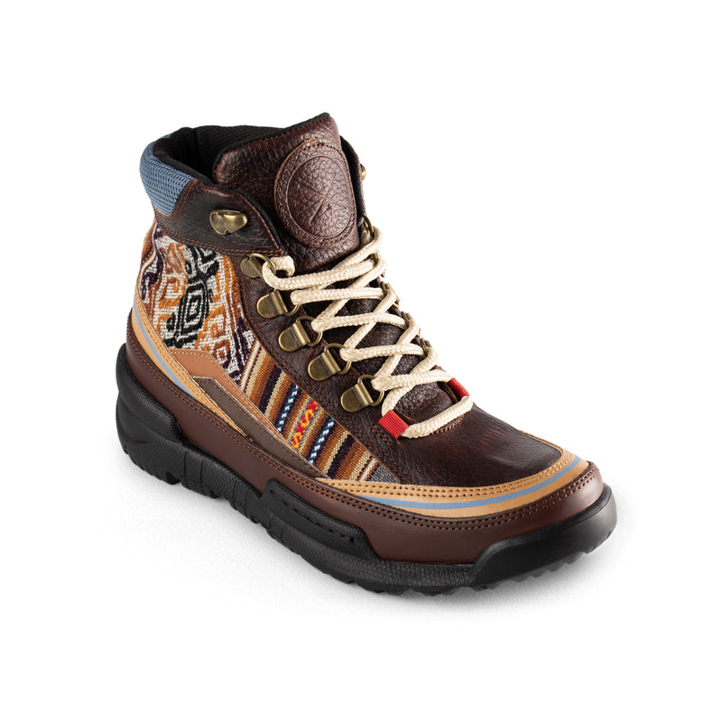 Inkkas Women's Brown Leather Trekk Boot