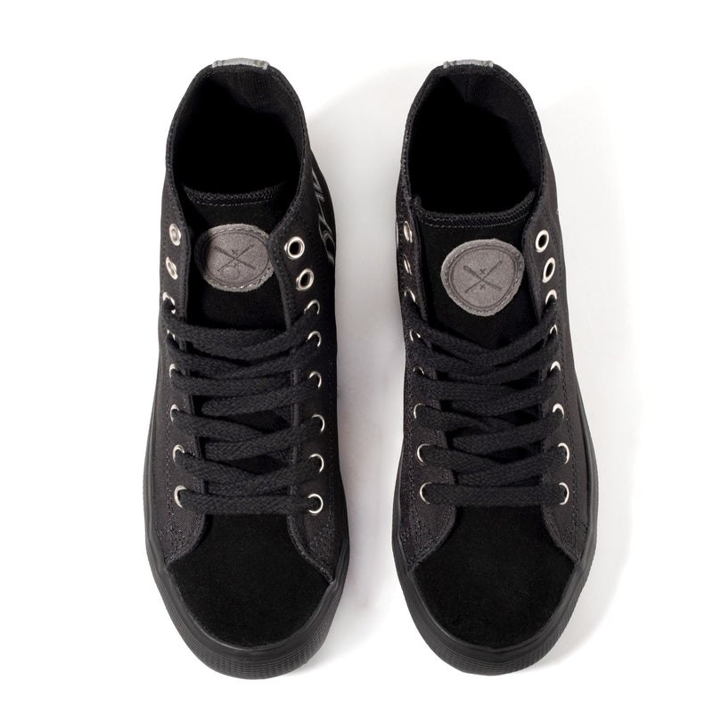 Inkkas Women's BADass - Black High Top