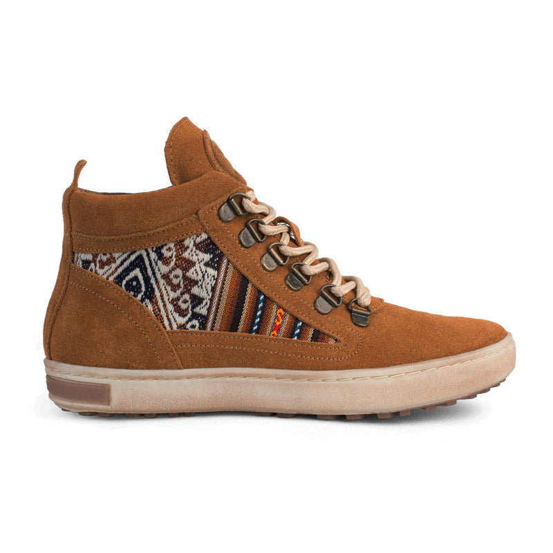 Inkkas Men's Tan Suede Camping Boot