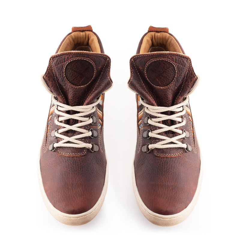 Inkkas Women's Brown Leather Camping Boot