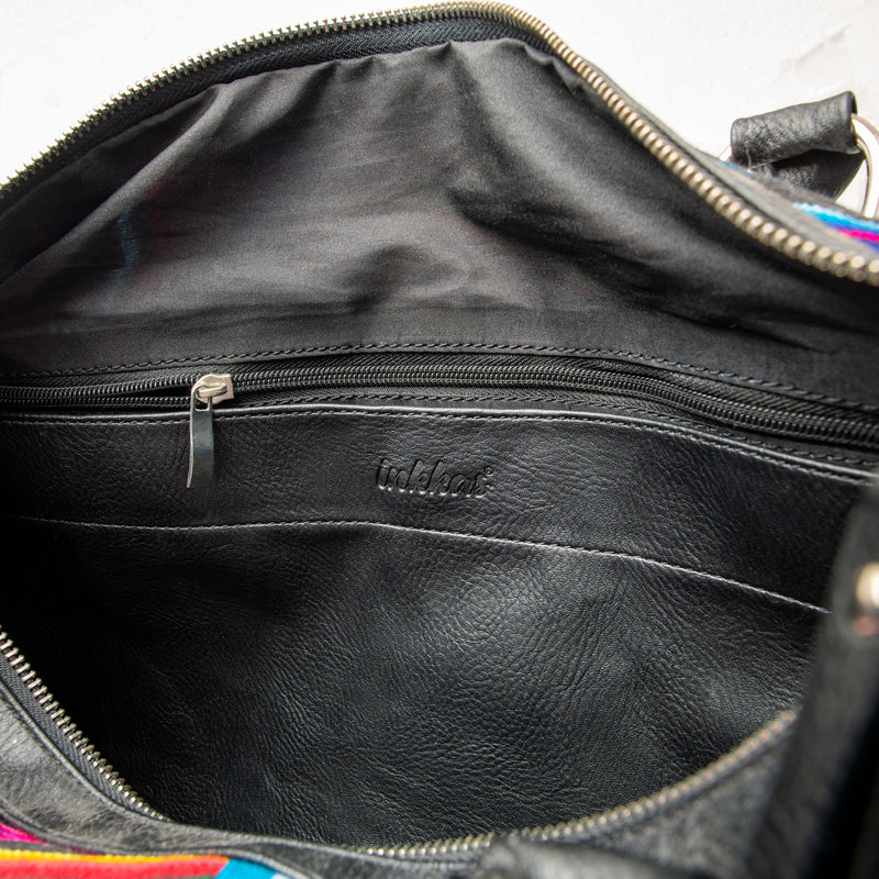 Inkkas Bluebird Patchwork Weekender Duffle Bag