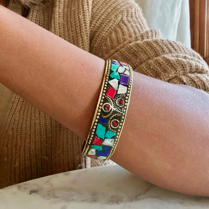 Inkkas Prism Mosaic Bangle