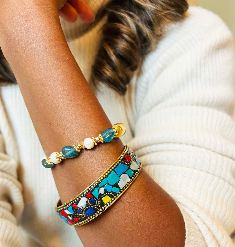 Inkkas Prism Mosaic Bangle