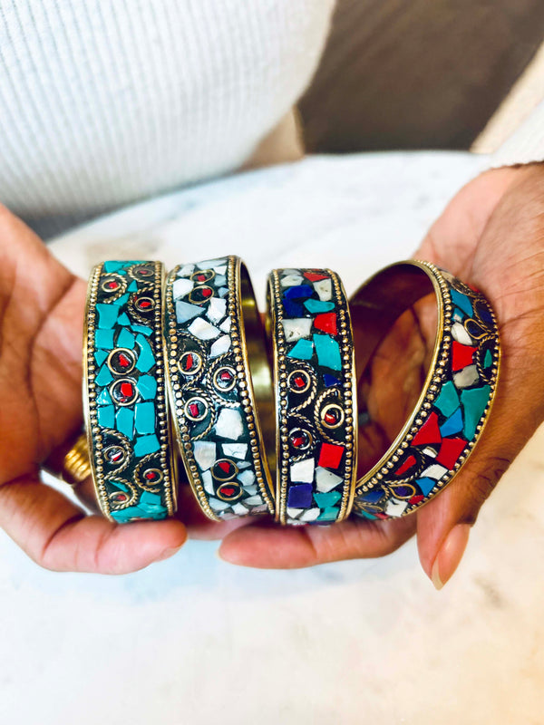 Inkkas Prism Mosaic Bangle