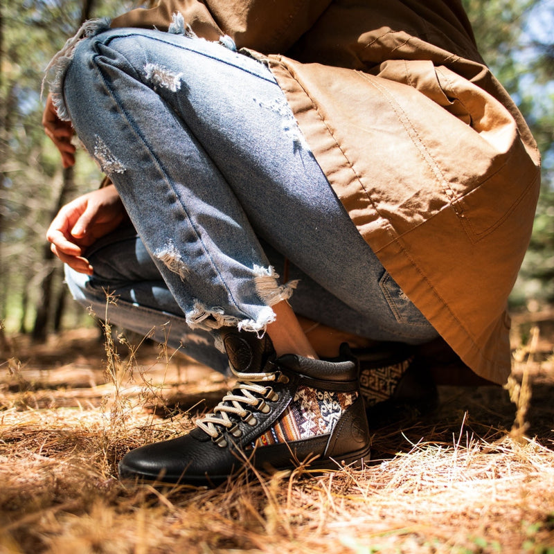 Inkkas Women's Black Barracuda Camping Boot