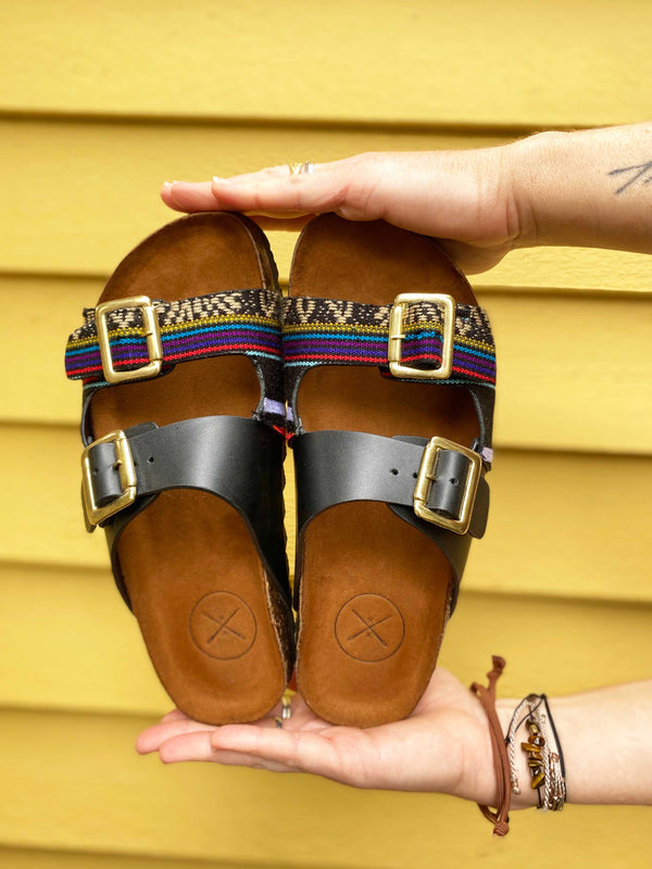 Inkkas Women's Blackbird Buckle Sandal