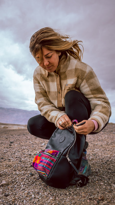 Inkkas Slate Patchwork Backpack