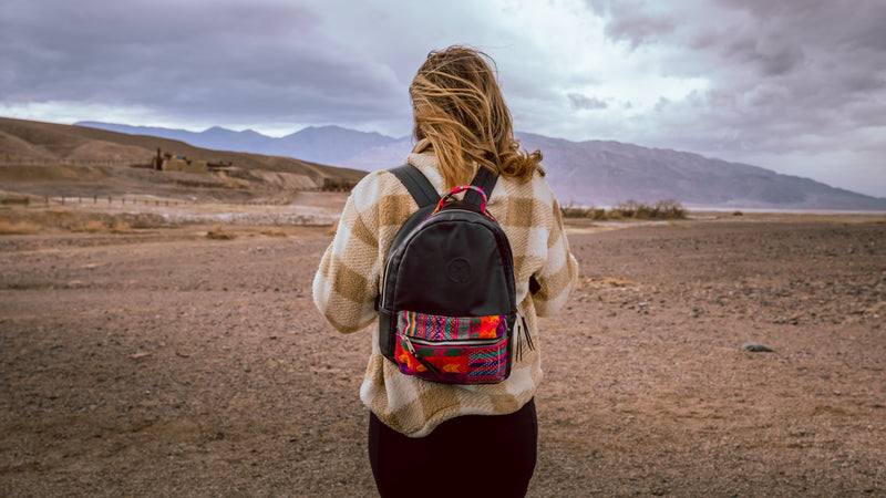 Inkkas Slate Patchwork Backpack