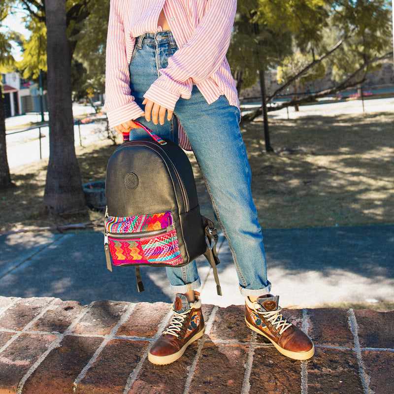 Inkkas Slate Patchwork Backpack