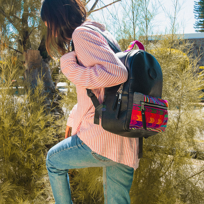 Inkkas Slate Patchwork Backpack