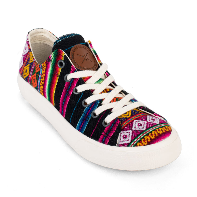 Inkkas Women's Black Spectrum Low Top