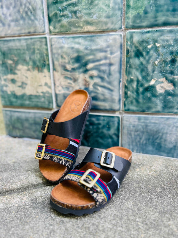 Inkkas Women's Blackbird Buckle Sandal