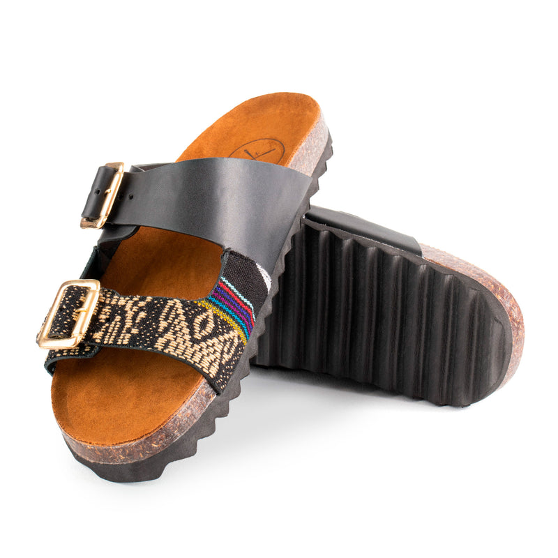 Inkkas Women's Blackbird Buckle Sandal