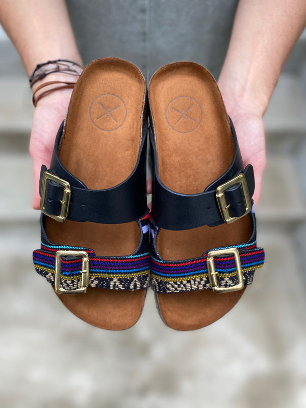 Inkkas Women's Blackbird Buckle Sandal