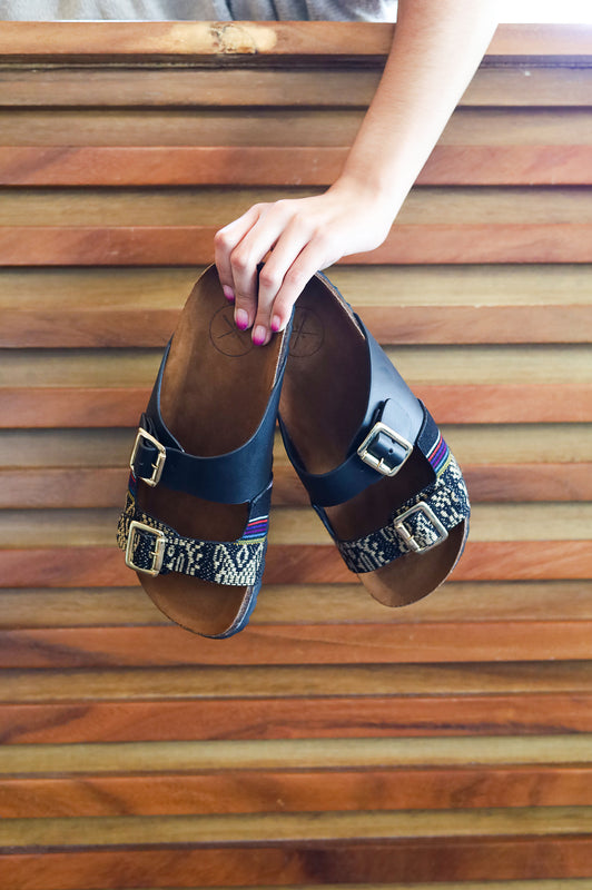 Inkkas Women's Blackbird Buckle Sandal