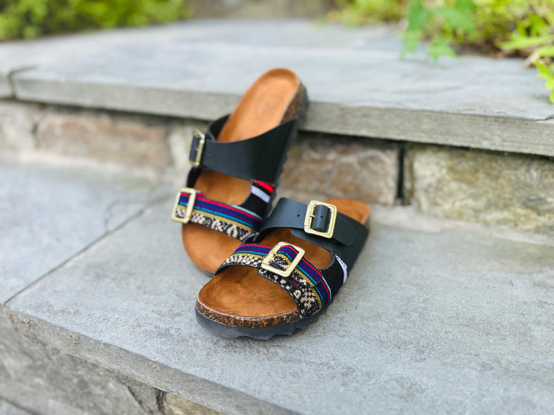 Inkkas Women's Blackbird Buckle Sandal